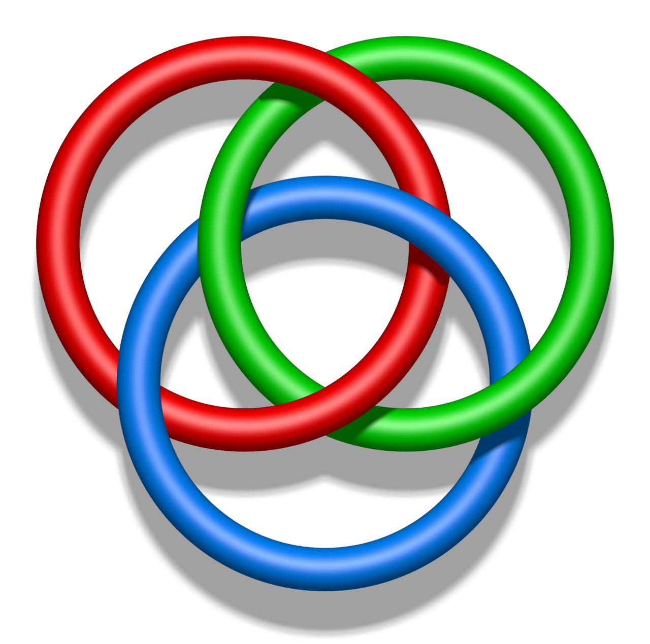 Borromean rings illustrating Massey products